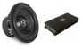 Massive Audio BP2000.1 + 1 NVX VCW122 1000 Watt RMS 12" Subwoofer Image 1