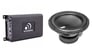 Massive Audio BLX2 480 Watt Amp + 12" Diamond Audio 12" Subwoofer Image 1