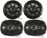 Kicker Front+Rear Speaker Replacement For 2003-2004 INFINITI G35 Coupe Image 1
