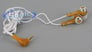 Coby CVE52ORG Jammerz (Orange CVE52) Stereo Earphones Image 2