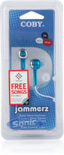 Coby CVE52BLU Jammerz (Blue CVE52) Stereo Earphones Image 6