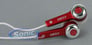 Coby CVE52RED Jammerz (Red CVE52) Stereo Headphones Image 1