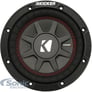 Kicker CompRT Single 10" 800W Max Dual 2 Ohm Shallow Slim Car Subwoofer (2 Pack) Image 3