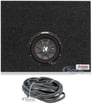 Kicker 43CWRT82 COMPRT8 8" 600W DVC 2-Ohm Car Subwoofer+Sealed Sub Box Enclosure Image 1