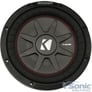 Kicker 43CWRT672 COMPRT67 6 3/4" 300W Shallow Car Subwoofer Sub+Rockmat CWRT67-2 Image 5