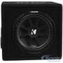 Kicker Comp 12" 300W 4 Ohm Carpeted Vented Loaded Subwoofer Enclosure (2 Pack) Image 3