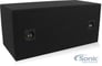 2) KICKER COMPS 44CWCS10 10" 1000W Car Subwoofers +Dual Ported Sub Box Enclosure Image 5