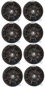 Kicker Car Audio Tube Enclosure w/ 8 Inch 2 Ohm Subwoofer and Grill (4 Pack) Image 1
