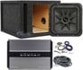 KICKER 45L7R104 10" 1000w L7R, Solo-Baric Sub+Box(Black)+Amplifier+Amp Kit Image 1