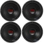 Boss 12" 1800W Car Subwoofer Audio DVC Power Sub Woofer 4 Ohm Stereo (4 Pack) Image 1