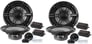 (4) Crunch CS65C Full Range Car Audio 6.5" Speakers Image 1