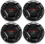 (4) JVC CS-DR620 6.5" 600 Watt 2-Way Car Audio Speakers Image 1