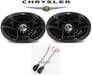 JVC 6x9" Rear Factory Speaker Replacement Kit For 2001 Chrysler Sebring Image 1