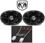 6x9" JVC Front Factory Speaker Replacement For 08-10 Dodge Ram 4500/5500 Image 1