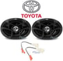 JVC 6x9" Front Factory Speaker Replacement Kit For 2002-2006 Toyota Camry Image 1