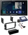 Pioneer AVH-W4400NEX 2 DIN Car Stereo Install Kit Apple CarPlay Android Auto Image 1