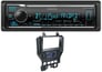 Kenwood KMM-BT325U Media Player Car Radio Install Mount Kit Bluetooth Pandora Image 1