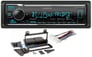 Kenwood KMM-BT325U Media Player Car Radio Install Mount Kit Bluetooth Pandora Image 1