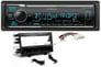 Kenwood KMM-BT325U Media Player Car Radio Install Mount Kit Bluetooth Pandora Image 1
