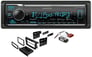 Kenwood KMM-BT325U Media Player Car Radio Install Mount Kit Bluetooth Pandora Image 1