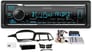 Kenwood KMM-BT325U Media Player Car Radio Install Mount Kit Bluetooth Pandora Image 1