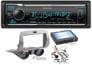Kenwood KMM-BT325U Media Player Car Radio Install Mount Kit Bluetooth Pandora Image 1