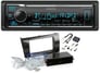 Kenwood KMM-BT325U Media Player Car Radio Install Mount Kit Bluetooth Pandora Image 1