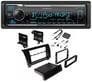 Kenwood KMM-BT325U Media Player Car Radio Install Mount Kit Bluetooth Pandora Image 1
