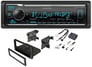 Kenwood KMM-BT325U Media Player Car Radio Install Mount Kit Bluetooth Pandora Image 1