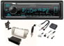 Kenwood KMM-BT325U Media Player Car Radio Install Mount Kit Bluetooth Pandora Image 1