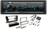 Kenwood KMM-BT325U Media Player Car Radio Install Mount Kit Bluetooth Pandora Image 1