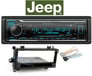 Kenwood Bluetooth Dual USB Digital Media Receiver For 1997-2002 JEEP WRANGLER TJ Image 1