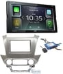 JVC KW-M740BT Double Din Car Media Player Install Kit Apple CarPlay Android Auto Image 1