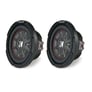 Kicker 8" Dual 1200W CompRT 2 Ohm Shallow Slim Car Subwoofer (Pair) Image 1