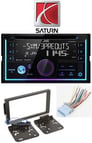 JVC Stereo CD Receiver w/Bluetooth/USB/iPhone/XM For 2004-05 Saturn All-Models Image 1
