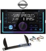 JVC Stereo CD Receiver w/Bluetooth/USB/iPhone/Sirius For 2002-04 Nissan Altima Image 1