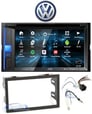 JVC DVD/CD Player w/Bluetooth/USB/iPhone/Android For 2000-2001 Volkswagen Passat Image 1