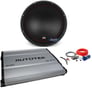 MTX 5512-44 12" 800 Watt DVC Car Audio Subwoofer Sub+Mono Amplifier+Amp Kit Image 1