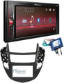Pioneer MVH-200EX Double Din Car Stereo Radio Install Kit With Bluetooth Image 1