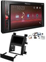 Pioneer MVH-200EX Double Din Car Stereo Radio Install Kit With Bluetooth Image 1