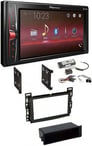 Pioneer MVH-200EX Double Din Car Stereo Radio Install Kit With Bluetooth Image 1