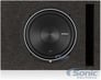 ROCKFORD FOSGATE P1S4-12 12" 300W Car Audio Subwoofer + Single Vented Sub Box Image 1