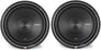 2) ROCKFORD FOSGATE P2D4-12 12" 1600 Watt Dual 4-Ohm Car Audio Subwoofers P2D412 Image 1