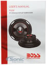 (2) Boss P100F 10" Subwoofer Image 6