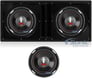 Boss Phantom 12" 2300W Car Audio Subwoofer (3 Pack) & Dual 12" Ported Sub Box Image 1