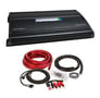Autotek MM4020.4 4000W 4 Channel Audio Amp w/ Premium Audio 1/0 Gauge Wire Kit Image 1