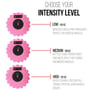 Victor Fitness REVIVERoller Pink High Intensity Vibrating Massage Roller VFX1PK Image 2