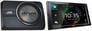 JVC KW-M855BW Stereo + Free 8" DRVN Series Compact Powered Subwoofer Image 1