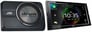 JVC KW-V950BW Stereo + Free 8" DRVN Series Compact Powered Subwoofer Image 1