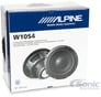 Alpine W10S4 10" Bass Subwoofer Open Box (Like New) Image 6